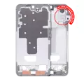 Mid-Frame Housing Compatible For Samsung Galaxy S22 Plus 5G (International Version) (White)