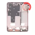 Mid-Frame Housing Compatible For Samsung Galaxy S22 Plus 5G (International Version) (Pink Gold)