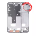 Mid-Frame Housing Compatible For Samsung Galaxy S22 Plus 5G (US & International Version) (White)