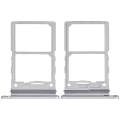 Dual Sim Card Tray Compatible For Samsung Galaxy Z Flip 6 (F741) (Premium) (White)
