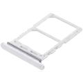 Dual Sim Card Tray Compatible For Samsung Galaxy Z Flip 6 (F741) (Premium) (White)