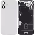 Back Glass w/ MagSafe Magnet & NFC & Flashlight Flex For iPhone 16 Plus (Used OEM Pull: Grade A) (White)