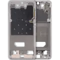 Mid-Frame Housing Compatible For Compatible For Samsung Galaxy S21 5G (Phantom White)