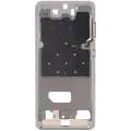 Mid-Frame Housing Compatible For Compatible For Samsung Galaxy S21 5G (Phantom White)