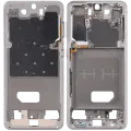 Mid-Frame Housing Compatible For Compatible For Samsung Galaxy S21 5G (Phantom White)