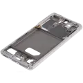Mid-Frame Housing Compatible For Compatible For Samsung Galaxy S21 5G (Phantom White)