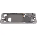 Mid-Frame Housing Compatible For Compatible For Samsung Galaxy S21 5G (Phantom White)
