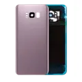 Back Cover Glass With Camera Lens Compatible For Samsung Galaxy S8 Plus (No Logo) (Aftermarket Plus) (Rose Pink)