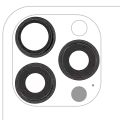 Back Camera Lens With Bracket & Bezel Compatible For iPhone 15 Pro Max (3 Piece Set) (Premium) (Black Titanium)