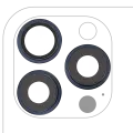 Back Camera Lens With Bracket & Bezel Compatible For iPhone 15 Pro Max (3 Piece Set) (Premium) (Blue Titanium)