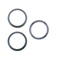 Back Camera Bezel Ring Only Compatible For iPhone 15 Pro Max (Blue Titanium) (3 Piece Set)