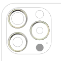 Back Camera Bezel Ring Only Compatible For iPhone 15 Pro Max (Natural Titanium) (3 Piece Set)