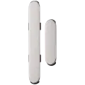 Hard Buttons (Power / Volume) Compatible For Google Pixel 9 Pro XL (Porcelain)