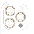 Back Camera Bezel Ring Only Compatible For iPhone 12 Pro Max (Gold) (3 Piece Set) (10 Pack)