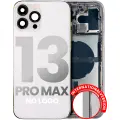 Back Housing W/ Small Components Pre-Installed Compatible For iPhone 13 Pro Max (No Logo) (Aftermarket Plus) (International Version) (Silver)
