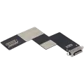 Charging Port Flex Cable Compatible For iPad Air 13" (2024) (Aftermarket Plus) (Space Gray)