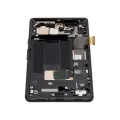 OLED Assembly With Frame (With Finger Print Scanner) Compatible For Google Pixel 7a 5G (Refurbished) (Charcoal)