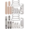 Hard Buttons (Power / Volume / Switch) Compatible For iPhone 16 Pro / 16 Pro Max (Desert Titanium)