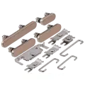 Hard Buttons (Power / Volume / Switch) Compatible For iPhone 16 Pro / 16 Pro Max (Desert Titanium)
