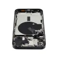 Back Housing W/ Small Pre-Installed Compatible For iPhone 15 Pro Max (US Version) (Used OEM Pull: Grade B) (Black Titanium)