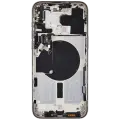 Back Housing W/ Small Pre-Installed Compatible For iPhone 15 Pro Max (US Version) (Used OEM Pull: Grade B) (Natural Titanium)