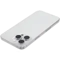 Back Housing W/ Small Pre-Installed Compatible For iPhone 15 Pro Max (US Version) (Used OEM Pull: Grade B) (White Titanium)