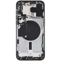 Back Housing W/ Small Pre-Installed Compatible For iPhone 15 Pro Max (US Version) (Used OEM Pull: Grade A) (Black Titanium)