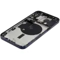 Back Housing W/ Small Pre-Installed Compatible For iPhone 15 Pro Max (US Version) (Used OEM Pull: Grade A) (Black Titanium)
