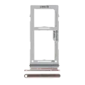 Dual Sim Card Tray Compatible For Samsung Galaxy S10 / S10 Plus / S10E (Ceramic White)