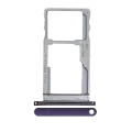 Single Sim Card Tray Compatible For Motorola Moto G6 Play / G6 Forge (XT1922 / 2018) (Purple)