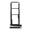 Dual Sim Card Tray Compatible For Motorola Moto G6 (XT1925 / 2018) (Black)