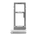 Single Sim Card Tray Compatible For Samsung Galaxy Note 9 (Cloud Silver)