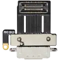 Charging Port Flex Cable Compatible For iPad Pro 11" 5th Gen (2024) (Aftermarket Plus) (Silver)