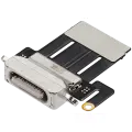 Charging Port Flex Cable Compatible For iPad Pro 11" 5th Gen (2024) (Aftermarket Plus) (Silver)