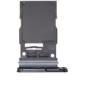 Single Sim Card Tray Compatible For Samsung Galaxy S25 / S25 Plus (Premium) (Black)