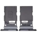 Single Sim Card Tray Compatible For Samsung Galaxy S25 / S25 Plus (Premium) (Black)