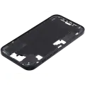 Mid-Frame Housing With Power And Volume Button Compatible For iPhone 16 (US Version) (Used OEM Pull: Grade A) (Black)