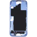 Mid-Frame Housing With Power And Volume Button Compatible For iPhone 16 Plus (US Version) (Used OEM Pull: Grade A) (Ultramarine)