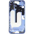 Mid-Frame Housing With Power And Volume Button Compatible For iPhone 16 Plus (US Version) (Used OEM Pull: Grade A) (Ultramarine)