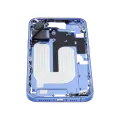 Mid-Frame Housing With Power And Volume Button Compatible For iPhone 16 Plus (US Version) (Used OEM Pull: Grade A) (Ultramarine)