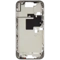 Mid-Frame Housing With Power And Volume Button Compatible For iPhone 16 Pro max (US Version) (Used OEM Pull: Grade A) (Natural Titanium)