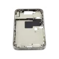 Mid-Frame Housing With Power And Volume Button Compatible For iPhone 16 Pro max (US Version) (Used OEM Pull: Grade A) (Natural Titanium)