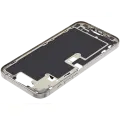 Mid-Frame Housing With Power And Volume Button Compatible For iPhone 16 Pro max (US Version) (Used OEM Pull: Grade A) (Natural Titanium)
