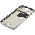 Mid-Frame Housing With Power And Volume Button Compatible For iPhone 16 Pro max (US Version) (Used OEM Pull: Grade A) (Natural Titanium)