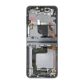 Inner OLED Assembly With Frame Compatible For Samsung Galaxy Z Flip 4 5G (US & International Version) (Refurbished) (Graphite)