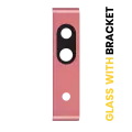 Back Camera Lens With Bracket Compatible For Google Pixel 7A (Coral)