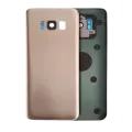Back Cover Glass With Camera Lens Compatible For Samsung Galaxy S8 (No Logo) (Aftermarket Plus) (Maple Gold)
