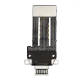 Charging Port Flex Cable Compatible For iPad Pro 11" 3rd Gen (2021) / Pro 11" 4th Gen (2022) / iPad Pro 12.9" 5th Gen (2021) / Pro 12.9" 6th Gen (2022) (Silver) (Aftermarket Plus)