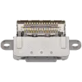 Charging Port Only Compatible For iPad Pro 11" 5th Gen (2024) / Pro 13" 7th Gen (2024) (Soldering Required) (Premium) (10 Pack) (Silver) 