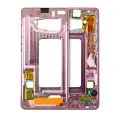 Mid-Frame Housing Compatible For Samsung Galaxy S10 (With Small Parts) (Flamingo Pink) 